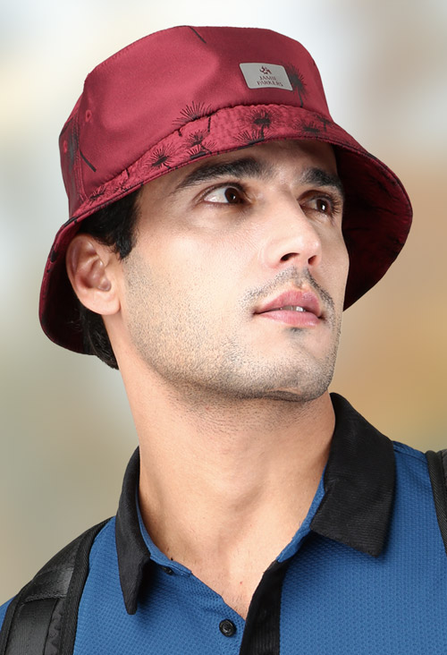 [30% 세일] 버킷햇(Bucket Hat) 레드와인